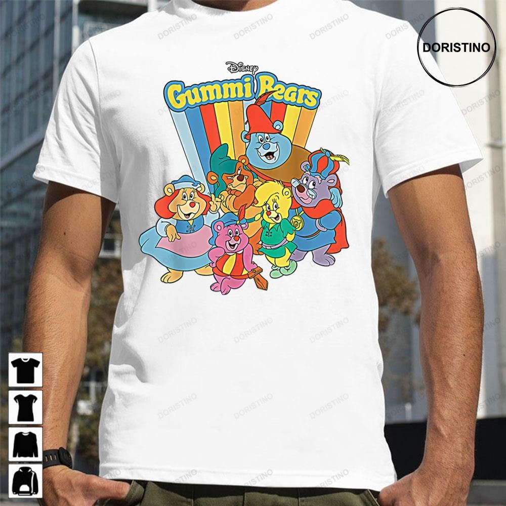 Adventures Of The Gummi Bears Retro Limited Edition T-shirts